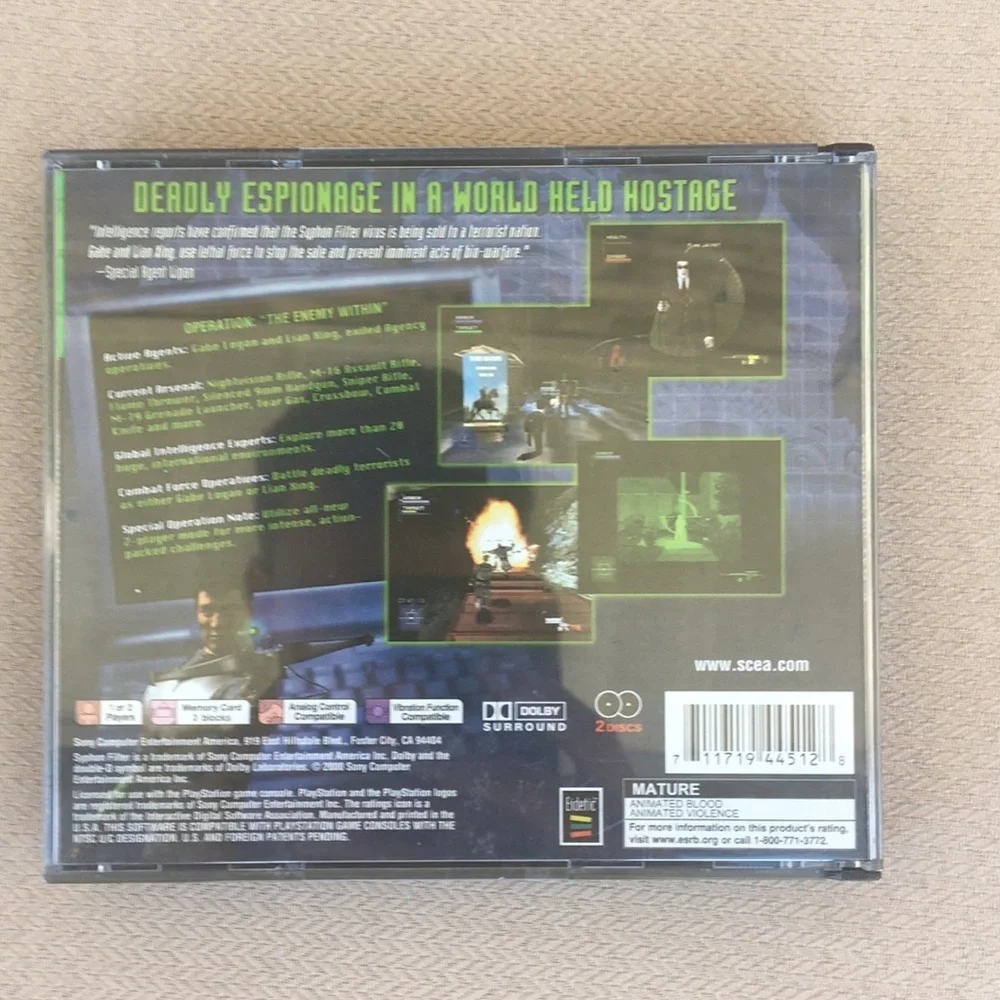 Sony PlayStation Syphon Filter 2